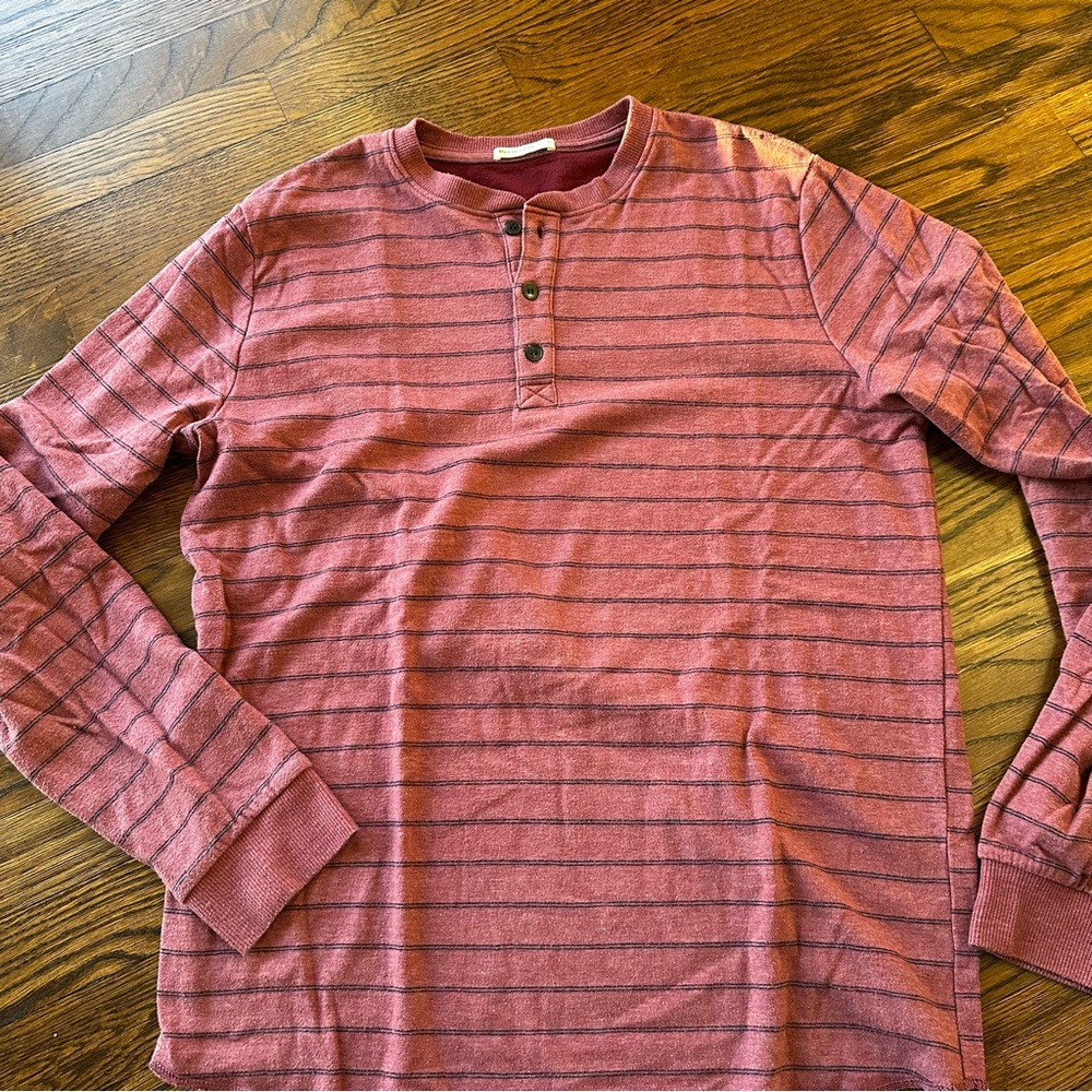 Bundle of James Perse & Marine Layer long sleeve Med Henleys - Picture 10 of 17